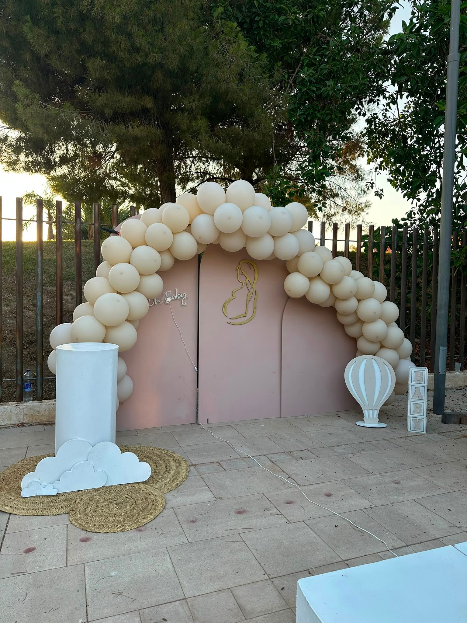 Montaje de la decoración