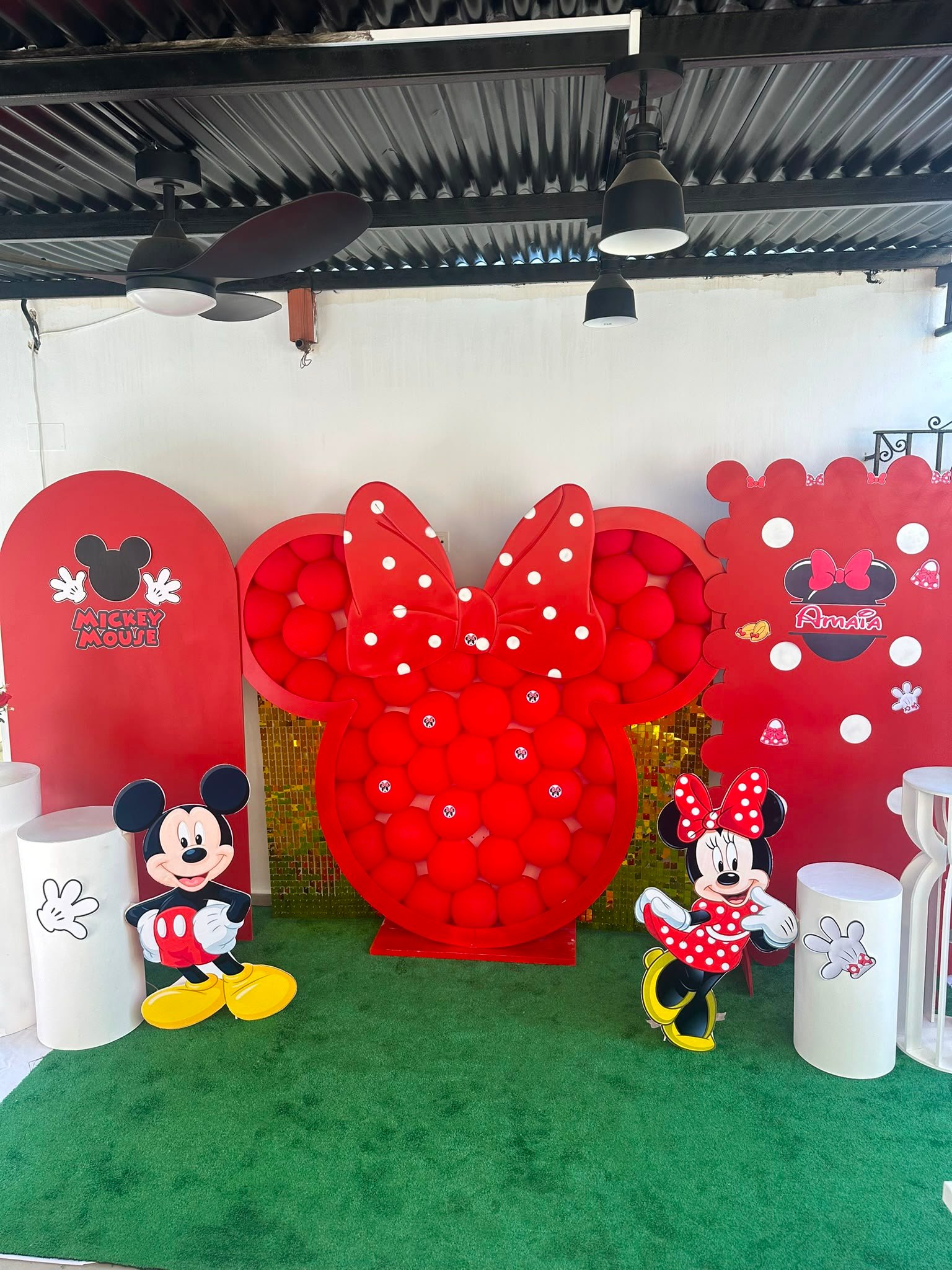 Decoración mesa Mickey